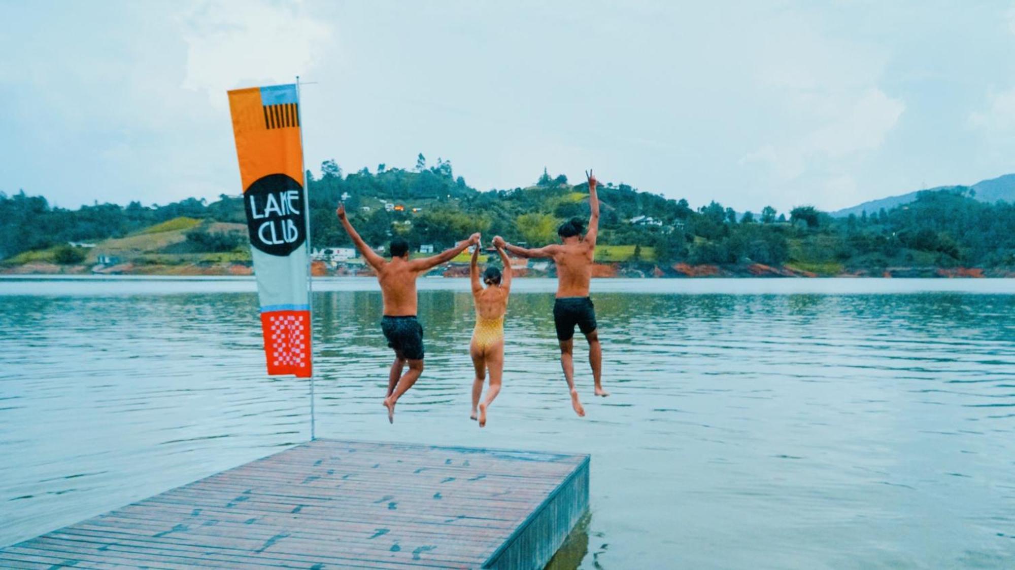 Viajero Guatape Hostel & Lake Club 外观 照片