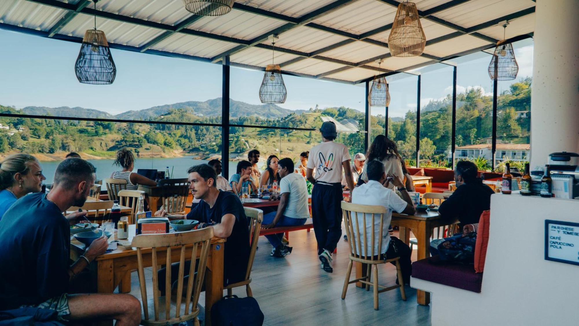 Viajero Guatape Hostel & Lake Club 外观 照片