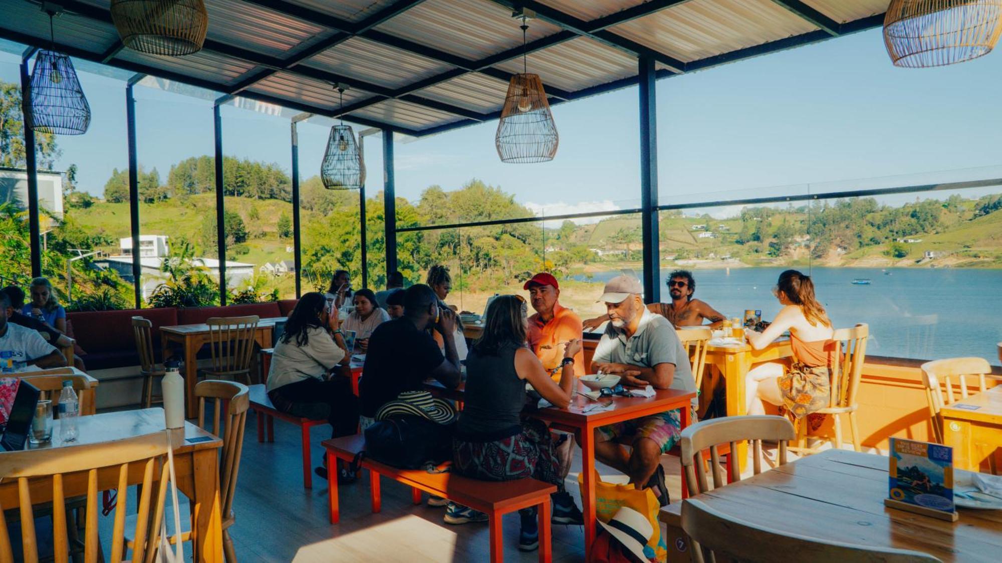 Viajero Guatape Hostel & Lake Club 外观 照片
